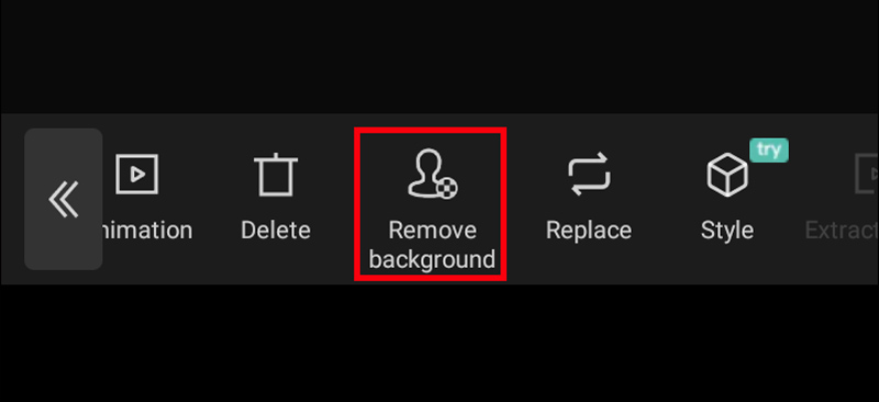 Távolítsa el a hátteret a CapCutban