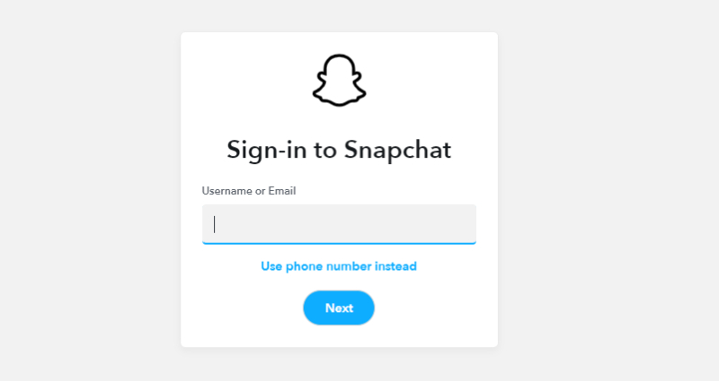 Snapchat In to Snapchat