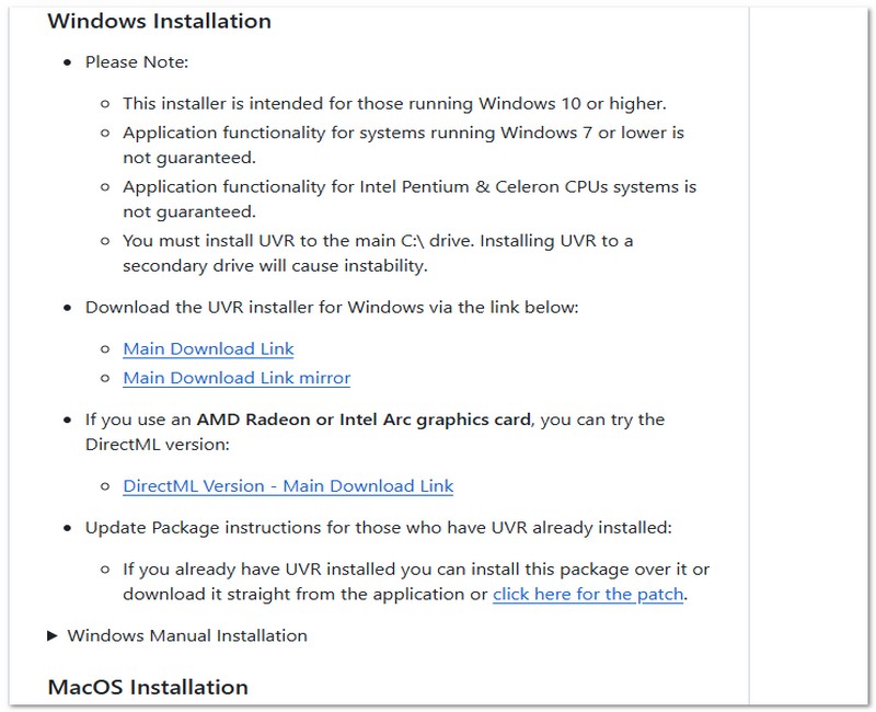 Download And Install Uvr5