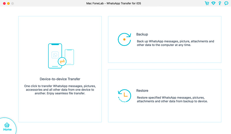 Mac FoneLab WhatsApp Transfer for iOS