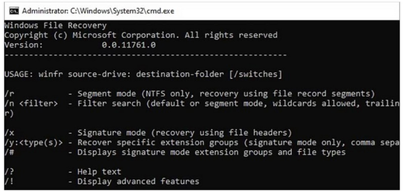 Enter Command Windows Recovery