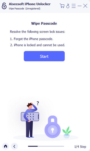 Indítsa el az Aiseesoft iPhone Unlocker alkalmazást