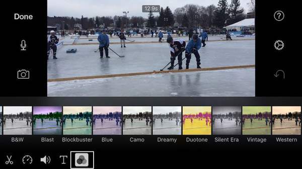 Adja hozzá az iMovie szűrőket a videóhoz