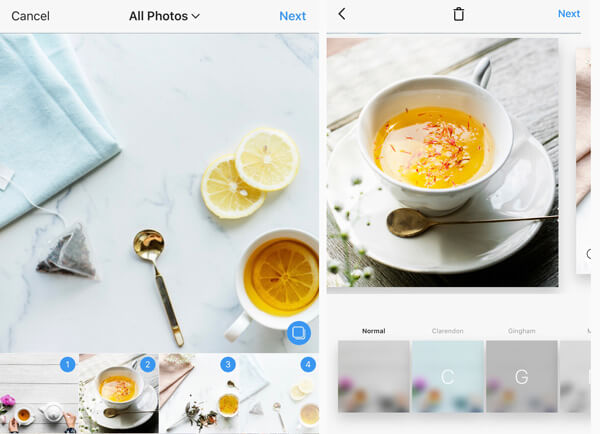 Come creare una presentazione su Instagram