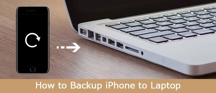 Hoe een iPhone naar een laptop te back-uppen