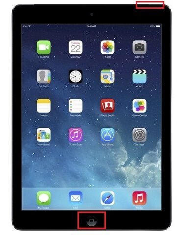 iPad Sleep/Wake and Home Buttons