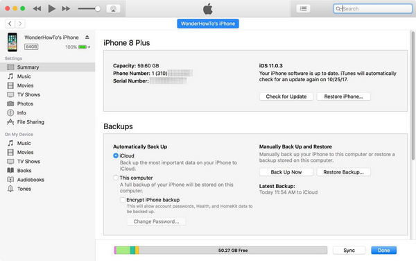 Zet de iPhone in de DFU-modus met iTunes