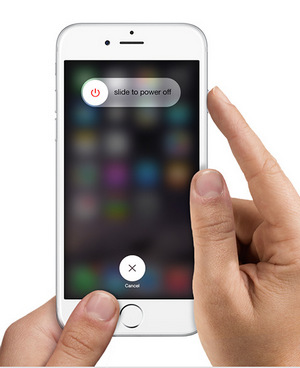 Tving Genstart iPhone for at løse iPhone Holder rettelse
