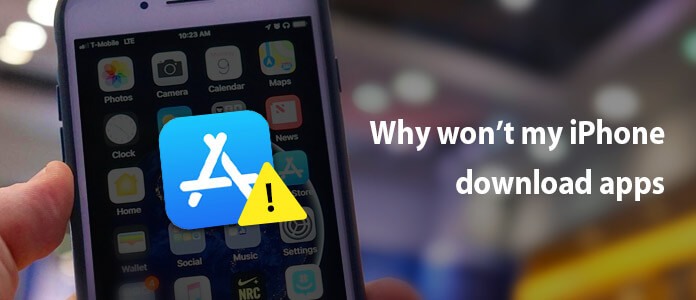 Hvorfor vil ikke min iPhone downloade apps