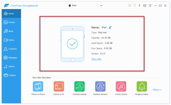 Connect iPad to Comoputer