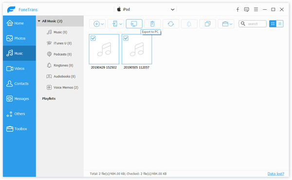 İPod Müzik'i PC'ye aktarın