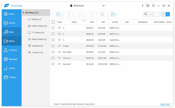 Transfer iPod Videos or Music to Computer