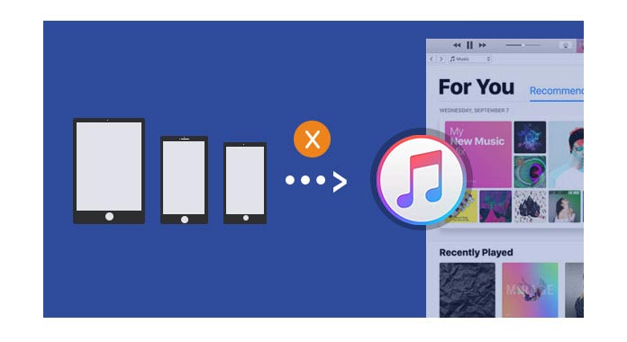 iTunes synkroniserer ikke iPhone iPad iPod