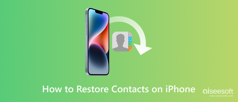 Obnovení kontaktů iPhone