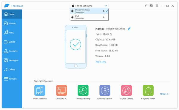 Sync iPhone to iPad