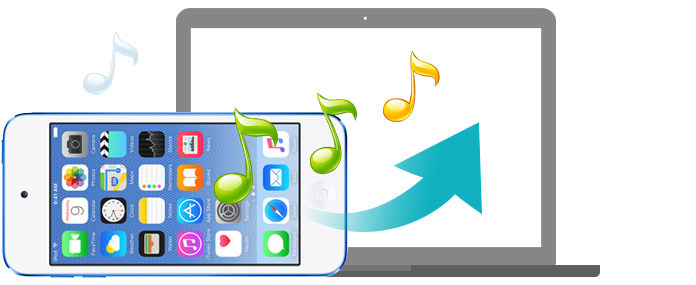 Zet iPod touch Music over naar computer