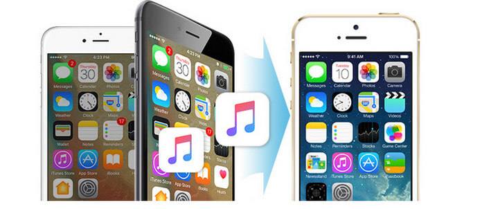 Overfør musik fra iPhone til en anden iPhone
