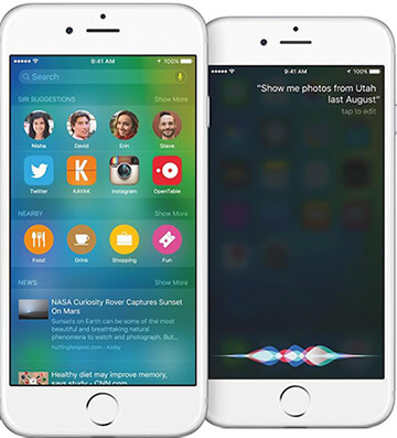 Siri iOS 9: ssä