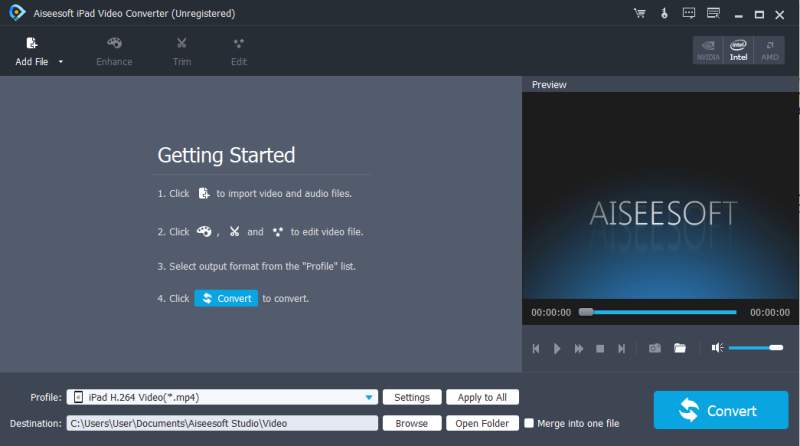 Aiseesoft iPad Video Converter screenshot