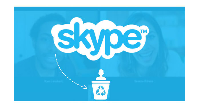 Poista Skype-yhteystiedot iPadista