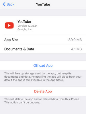 Opslag op iPhone vrijmaken - Delele Apps offloaden