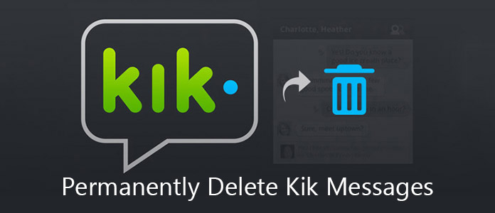 Удалить сообщения Kik навсегда