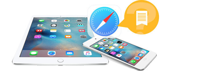 Zálohujte a obnovujte Safari Záložky na iPhone / iPad