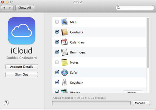 Effettua il backup delle foto su iCloud su Mac