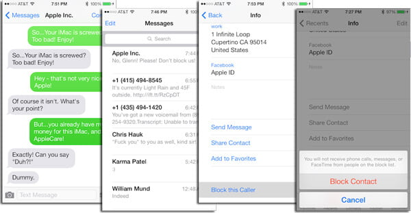 Block Text Messages on Messages App