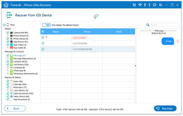 Backup iPhone to Computer with FoneLab