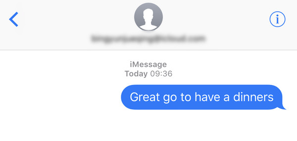 Få inte iMessage