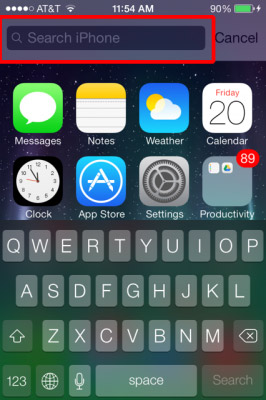 iOS7焦点