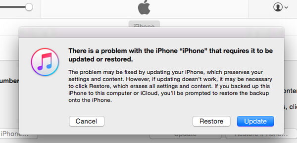 Restore iPhone in Recovery Mode