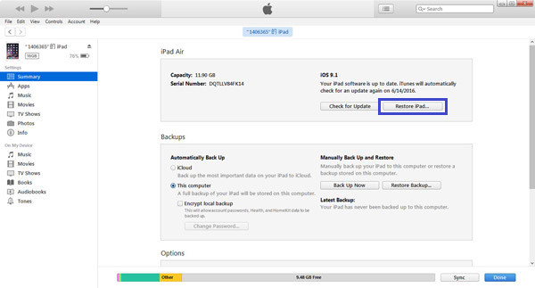 How To Wipe An Ipad How To Wipe An Ipad