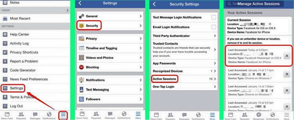 How To Logout Of Messenger Ipad