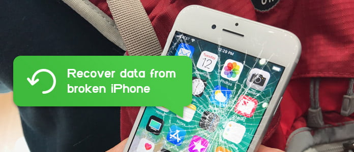 Återskapa data från bruten iPhone