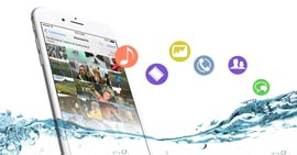 물에 손상된 iPhone에서 데이터 복구