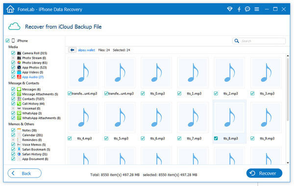 riavvia la musica da iCloud al computer