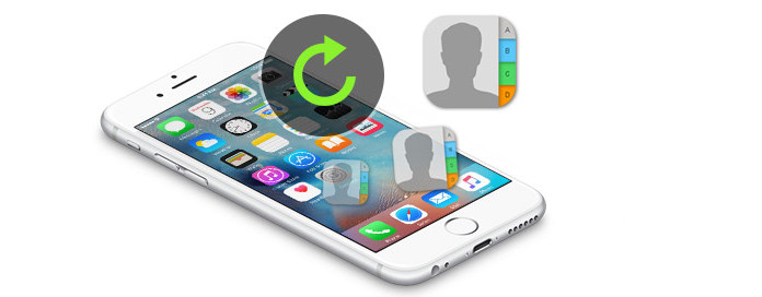 Gjenopprette tapte kontakter på iPhone