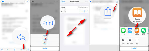 Save PDF to iPhone from Mail
