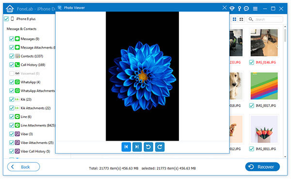 Obnovte smazané fotografie z iPadu pomocí iCloud