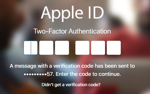 Войти в Apple ID