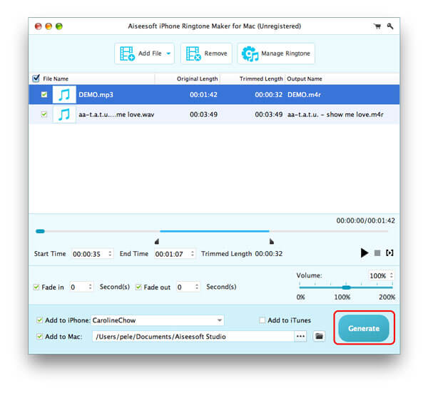 Konvertera MP3 till M4R