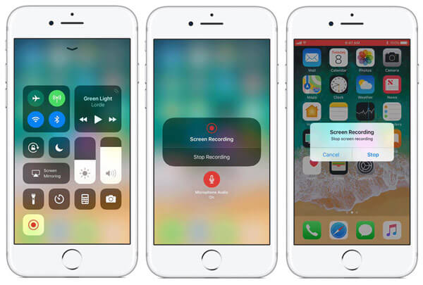Record iPhone Screen in iOS 11/12