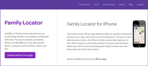 Locator Famiglia