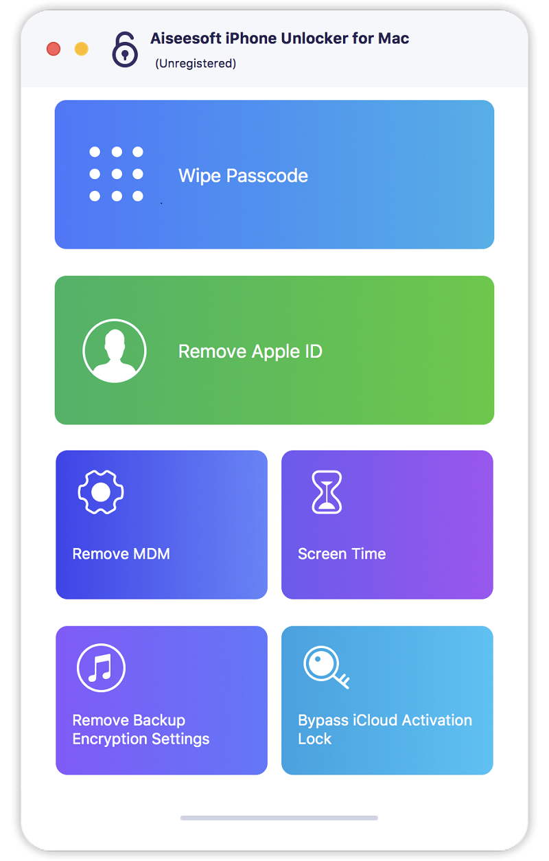 Aiseesoft iPhone Unlocker for Mac