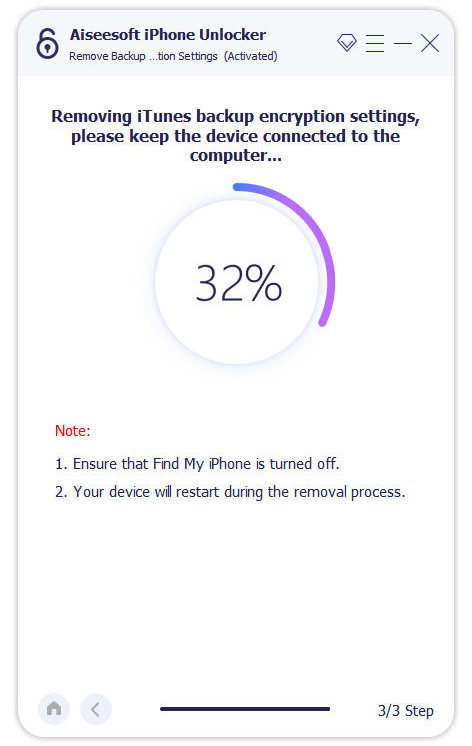 Find iPhone is off