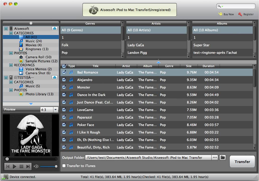 Aiseesoft iPod to Mac Transfer 6.2.02 full