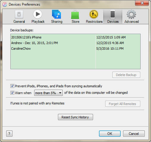 How to Backup Apps on iPhone through iTunes
