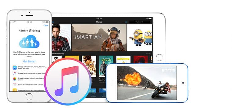 iTunes kitaplığı ve ev paylaşımı